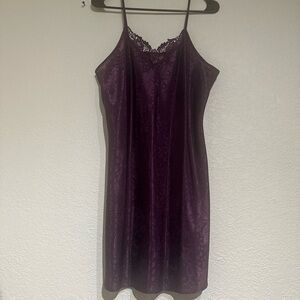 L.A. Intimates | Vintage Floral Animal Print Chemise size L 🪻🌹